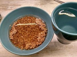 How much to steam buckwheat without boiling?