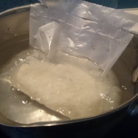 How long to cook rice in bags?