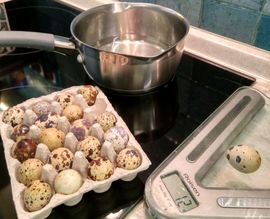 How long to cook soft-boiled quail eggs?