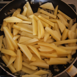 How long to fry potatoes