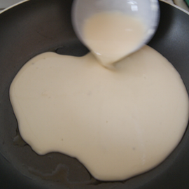 How long to fry pancakes