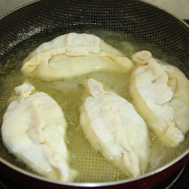 How long to fry pies in a pan